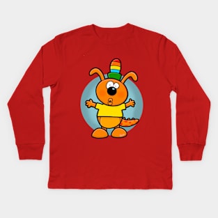 Chorlton and the Wheelies cartoon Kids Long Sleeve T-Shirt